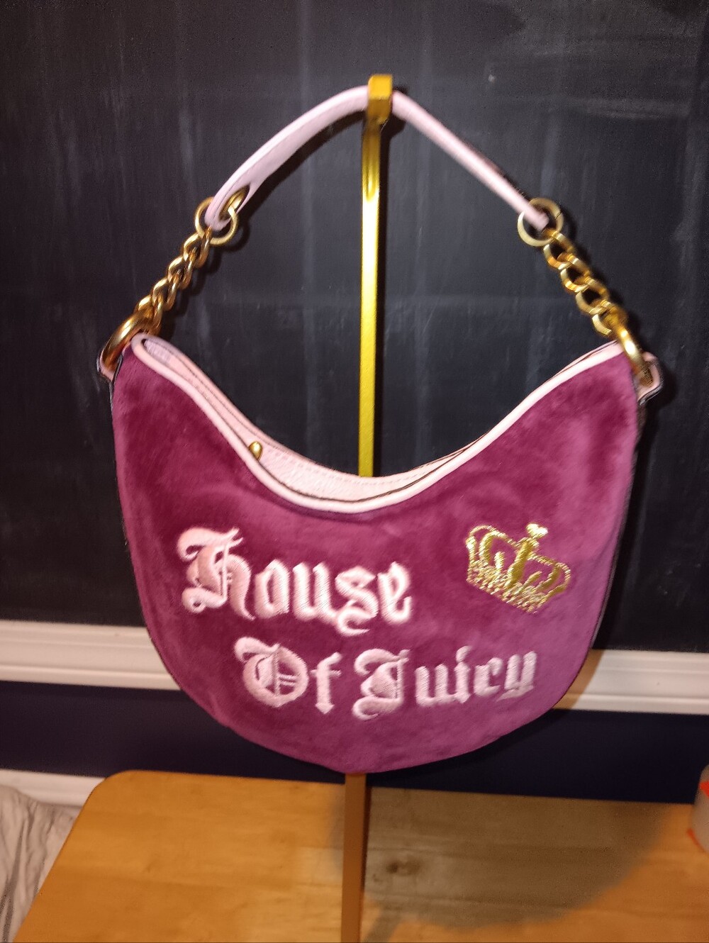Juicy Couture Vintage Y2k House Of Juicy Velour Bag